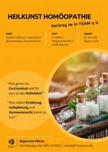 Homöopathie, Vortrag, München,